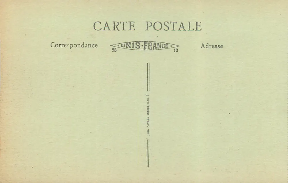 LYON - A Prefeitura — n°40 — editor E. R. Léon - Verso