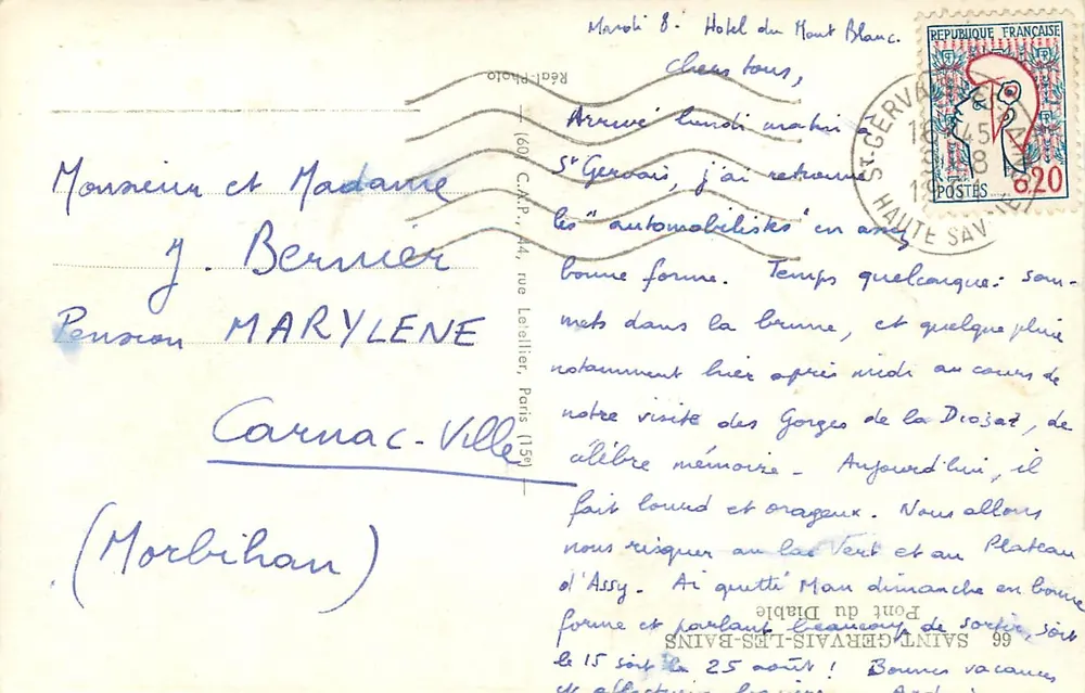 Pont du Diable — Gorges de la Drozat — Saint-Gervais-les-Bains — editor Cap - Verso