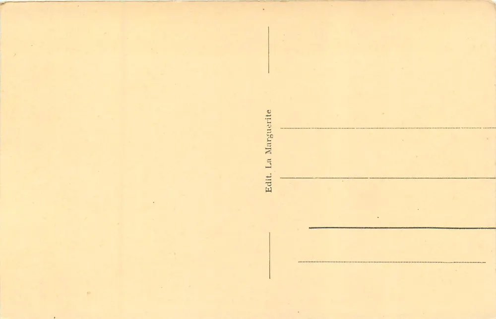 Berck-Plage - Hôtel Cottage des Dunes — editor La Marguerite, n° 106 - Verso