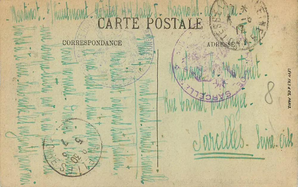 Bagnoles-de-l'Orne — L'Hôtel des Thermes — Édition Motte - Verso
