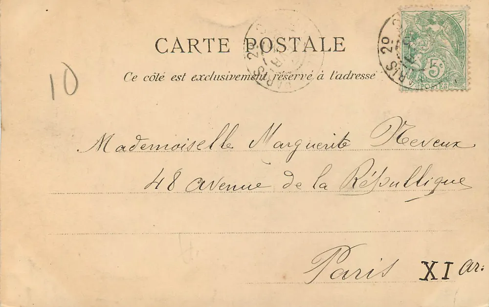 Séez — Die Kathedrale — Ansichten des Westnetzes — J.-L. Edit. Paris, Nr. 183 - Rückseite