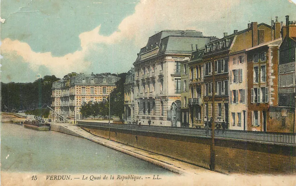 Verdun — O Quai da República — LL - Frente