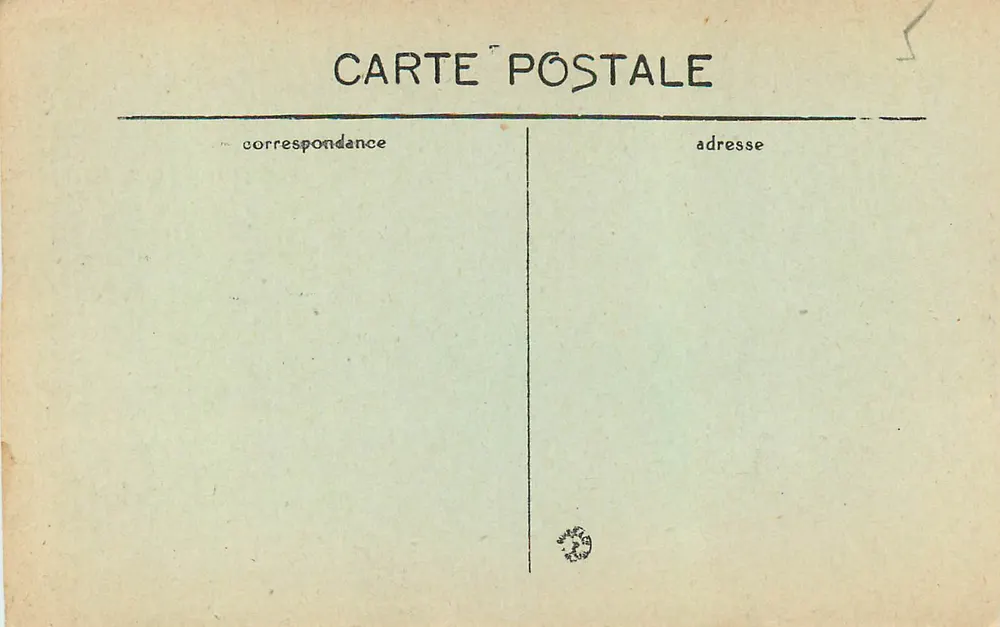 Maison du Lys à Montferrand — Spécimen remarquable des anciennes maisons d'Auvergne — V.D.C. n°19 - Verso