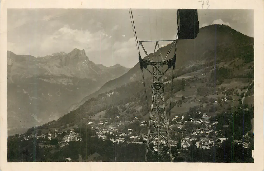 Saint-Gervais-les-Bains — Téléphérique du Bettex et Tête Noire — Edition GIL, Annecy, Nummer 43 - Vorderseite