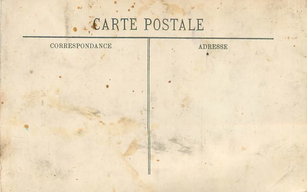 Rolo — Páre aqui — Museu de Versalhes - Verso