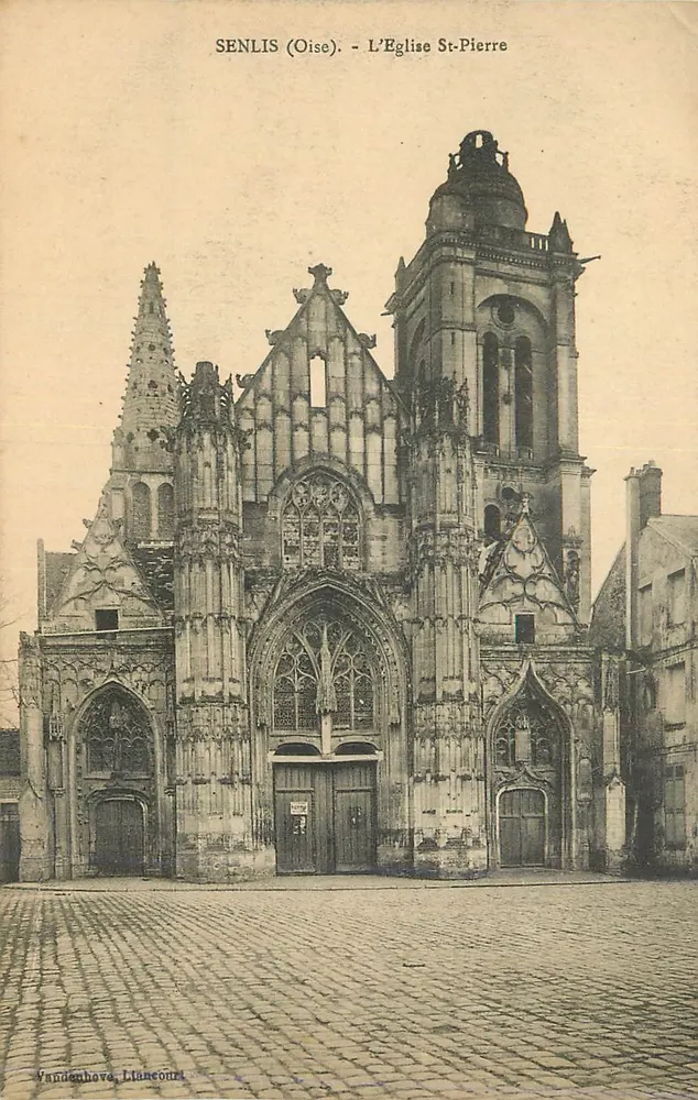 Senlis (Oise) - A Igreja de São Pedro — Vandenhove, Ltancour - Frente