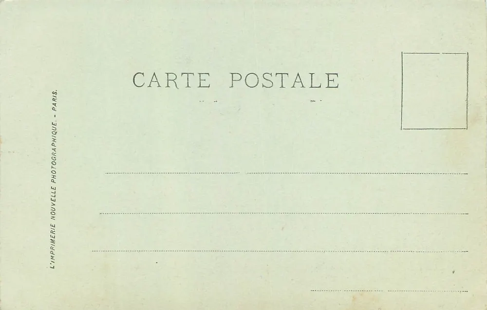 Nantes — A Igreja de Santa Ana — L.L. n°31 - Verso