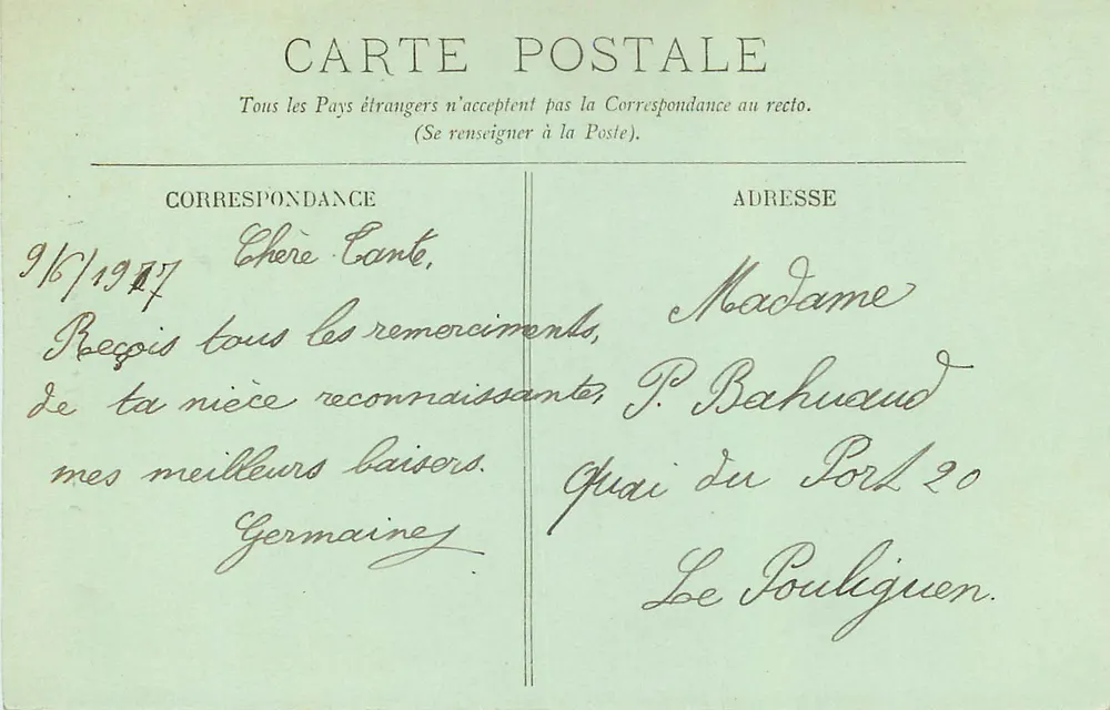 NANTES — A Igreja Protestante — LL. n°36 - Verso