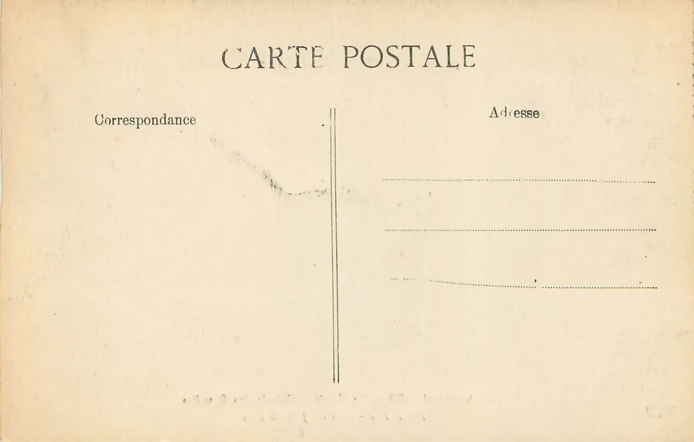Versailles — Le Palais — Galerie des Batailles — Éditeur ELD, n° de série non visible - Verso