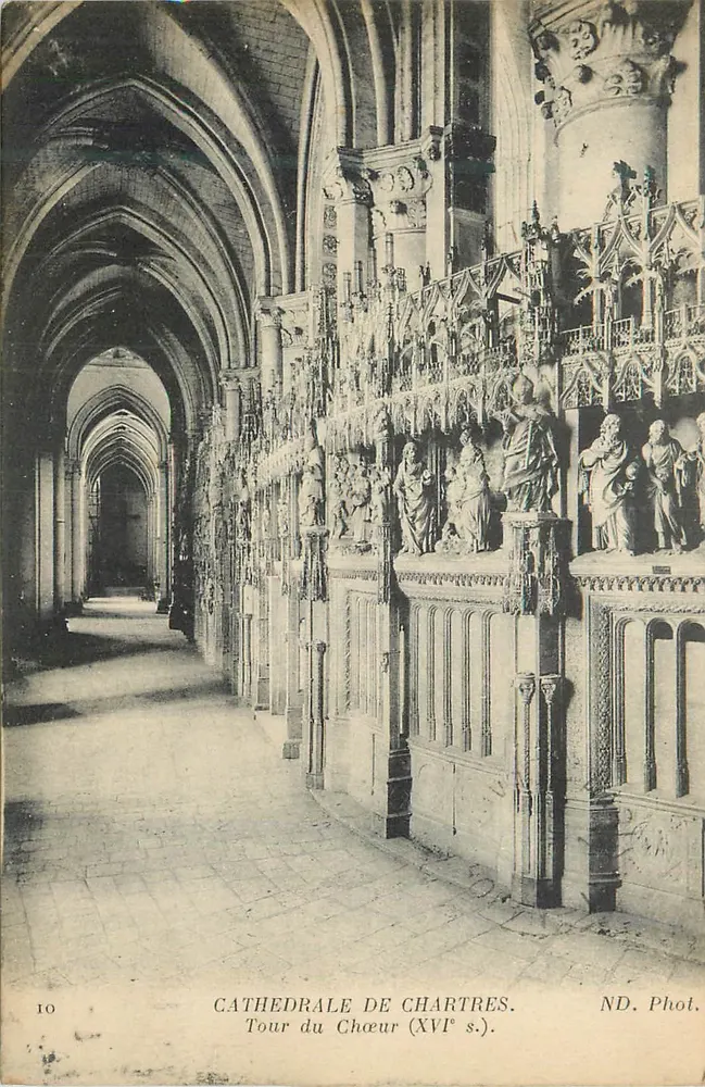 Kathedrale von Chartres — Chor-Turm (17. Jahrhundert) — ND. Phot. - Vorderseite