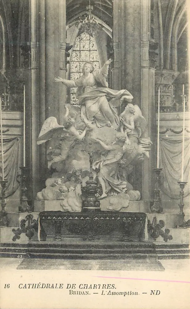 Catedral de Charîtres — A Assunção — ND - Frente