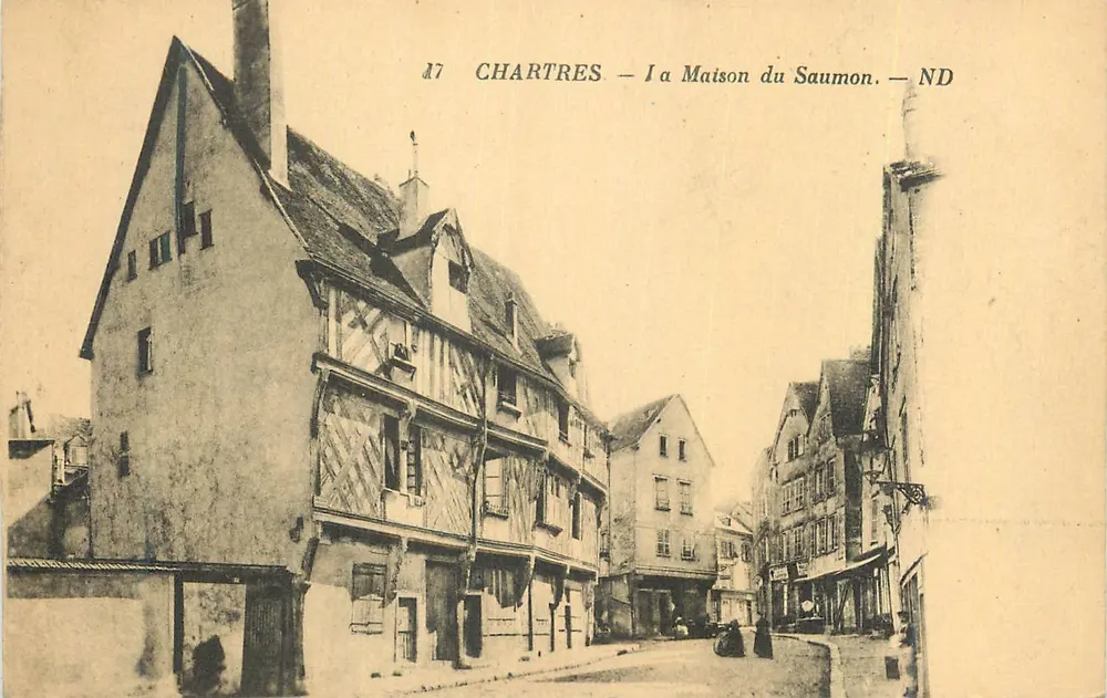 Chartres — A Casa do Salmão — ND - Frente