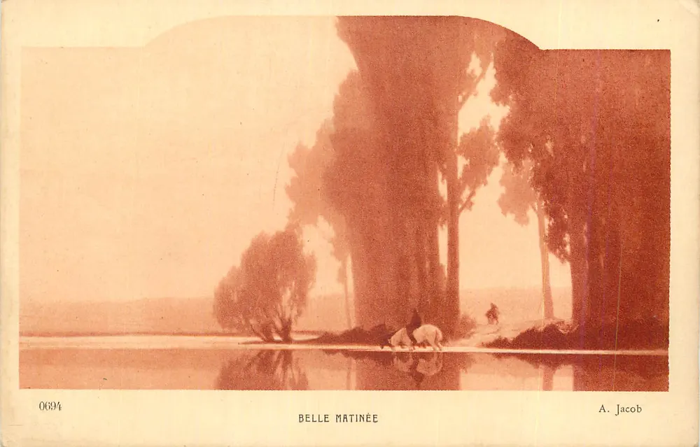Belas Manhãs — A. Jacob — n° 06894 - Frente