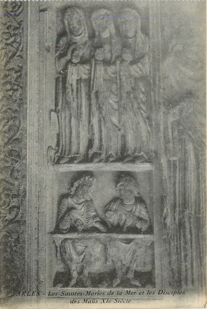 Arles - Die Heiligen Mariae von der Meer und die Jünger - 19. Jahrhundert - Vorderseite