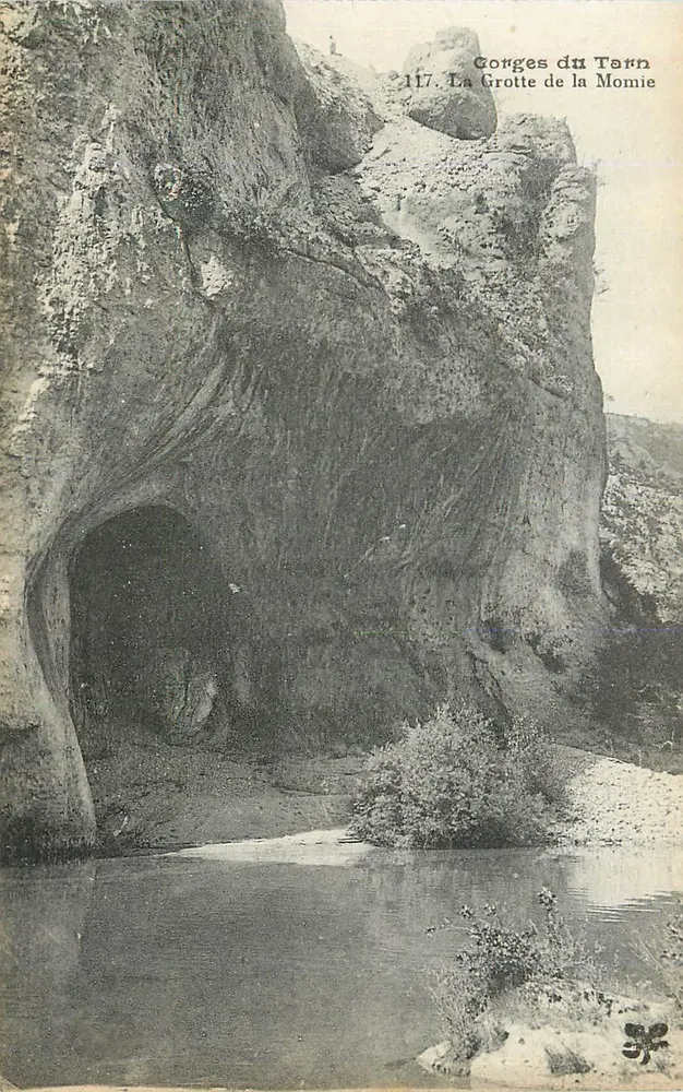 Gorges du Tarn — La Grotte de la Momie — n° 117 - Recto