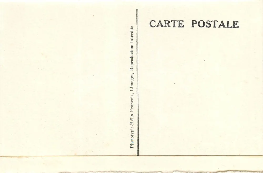 Puits de PADIRAC (Lot) — Entrée du Lac de la Pluie - Verso