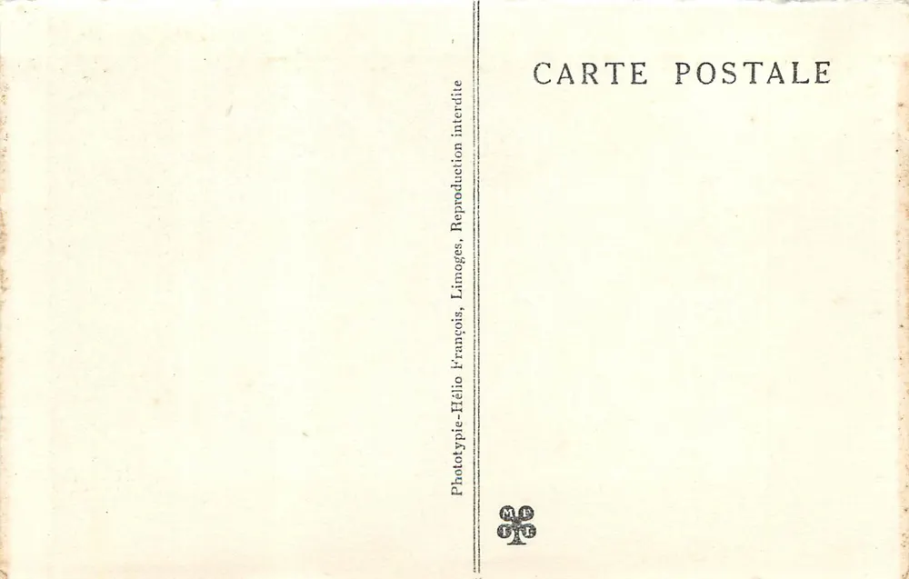 Puits de PADIRAC (Lot) — Lac de la Pluie — Phototypie-Héliotype, Limoges - Verso