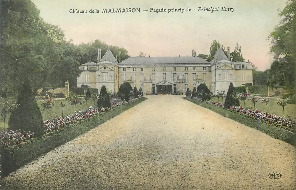 Castelo de La MALMAISON — Facha principal - Entrada principal - Frente