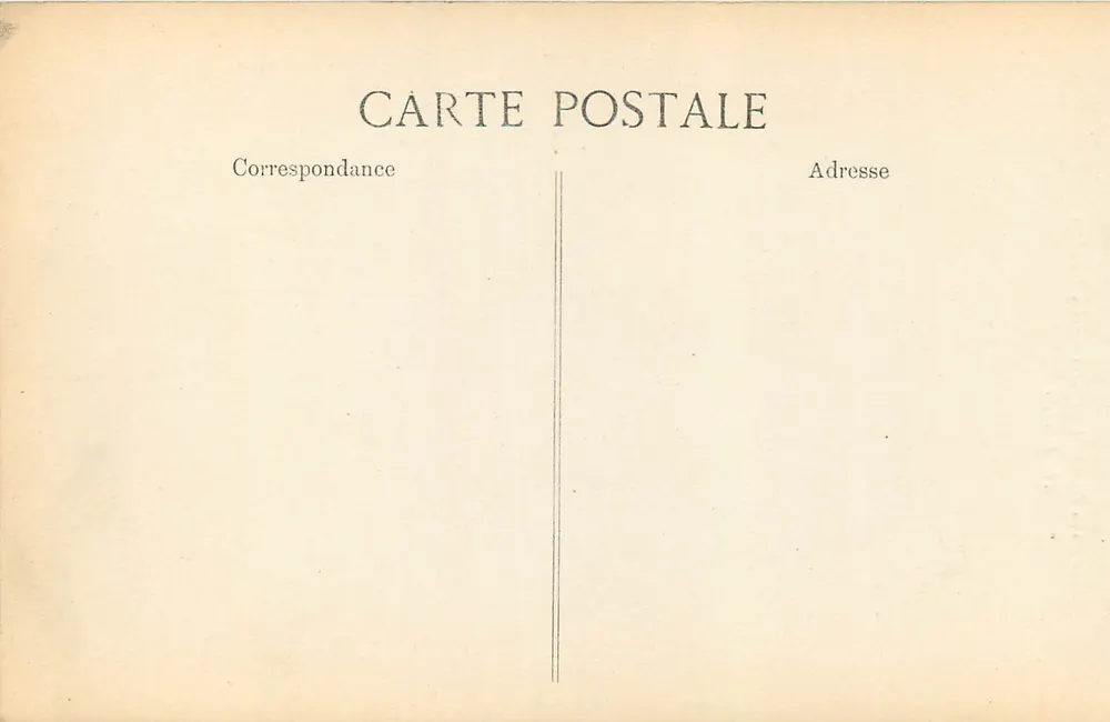 Castelo da MALMAISON — O Boudoir — Editor G. R. (n° 12) - Verso