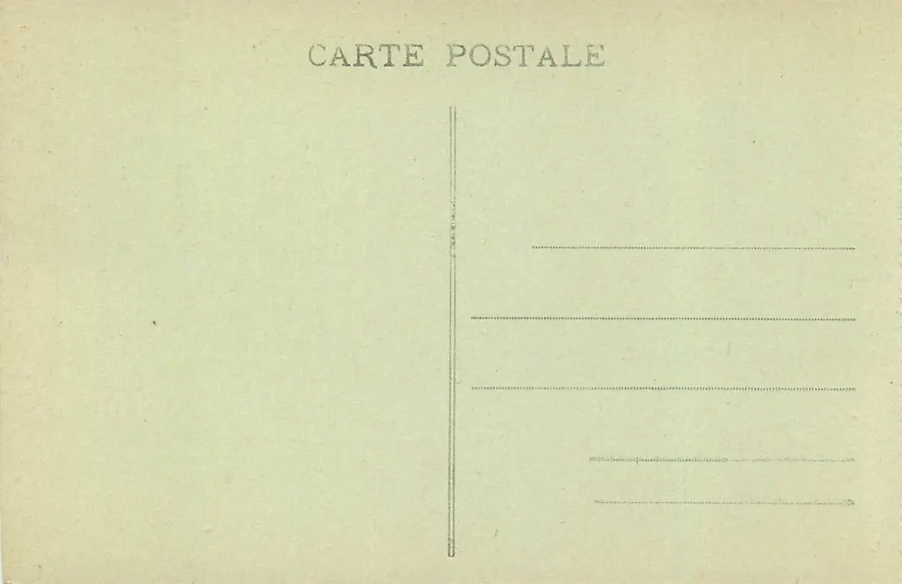 Mont-Saint-Michel - Die Spitzenstiege - G. F. - Ausgabe G. F. - Nr. 3420 - Rückseite