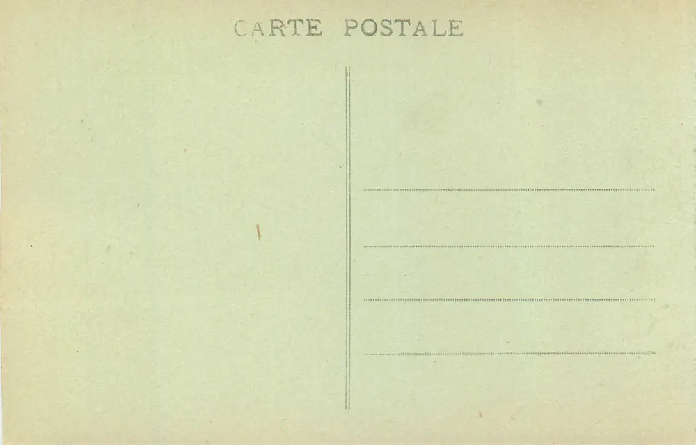 Mont-Saint-Michel — Der Eingang zur Schwarzen Höhle — Edition G. F. n° 2312 - Rückseite