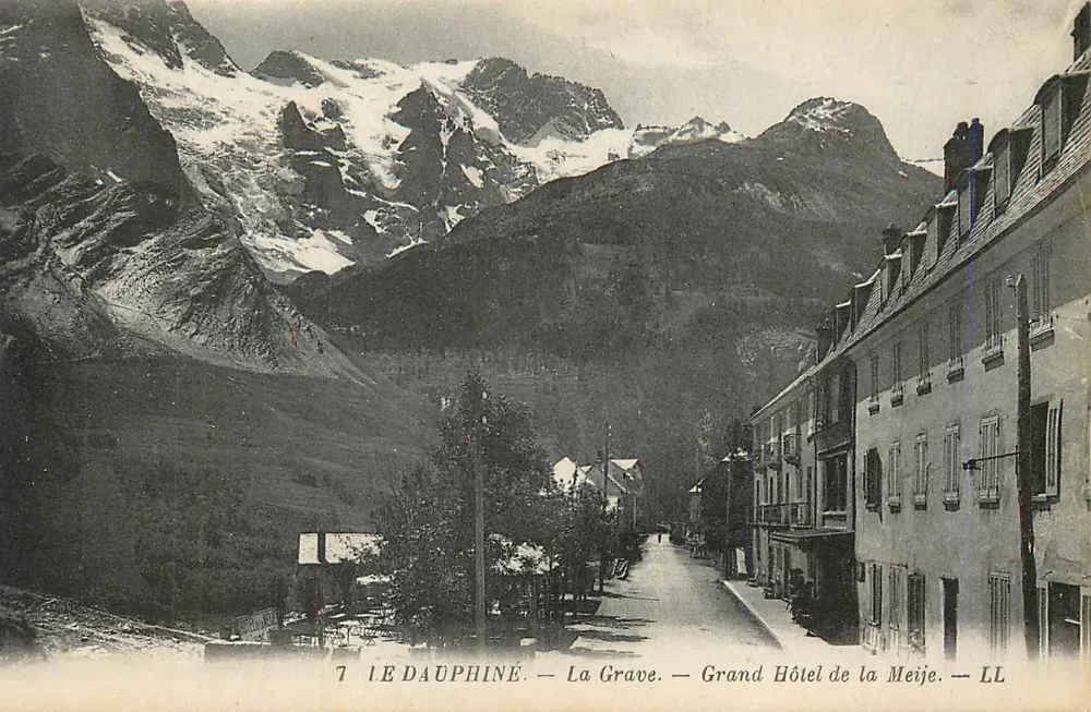 La Grave — Grand Hôtel de la Meije — Le Dauphiné - Vorderseite