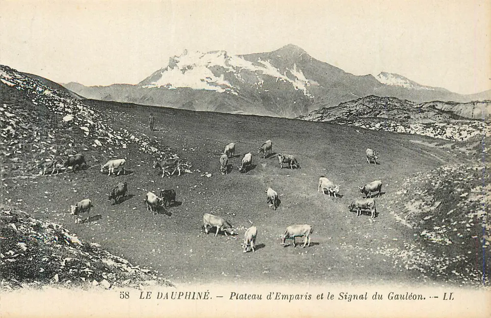 Plateau d'Emparis und der Signal du Gauléon — Das Dauphiné — LL - Vorderseite