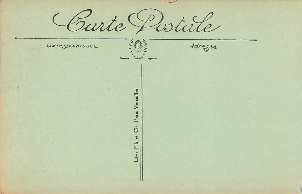 Das Dauphiné — Route von Bourg d'Oisans nach la Grave — Der Tabushet-Gletscher — LL - Rückseite