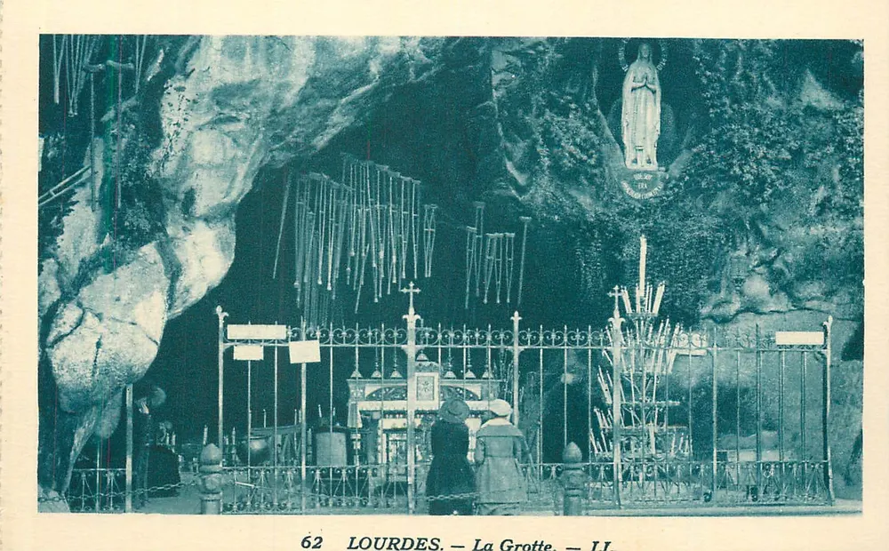 Lourdes — A Gruta — LL - Frente