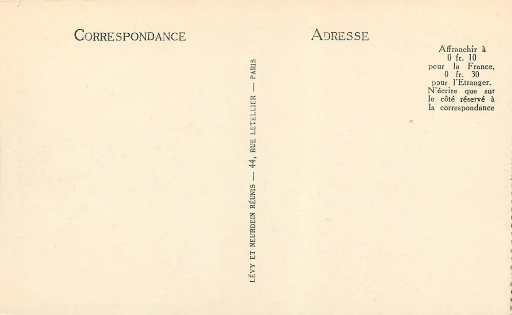 Lourdes — São Miguel e a Basílica — LL. N° 96 - Verso