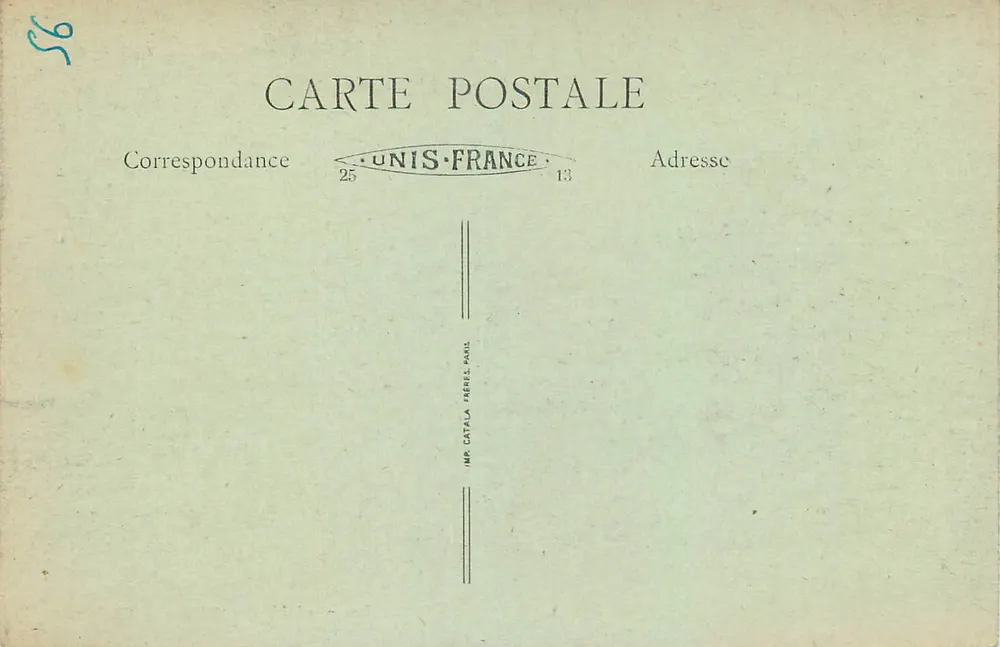 Vichy (Allier) — Promenade sur les bords de l'Allier — Édition Raymond, librairie, n°73 - Verso