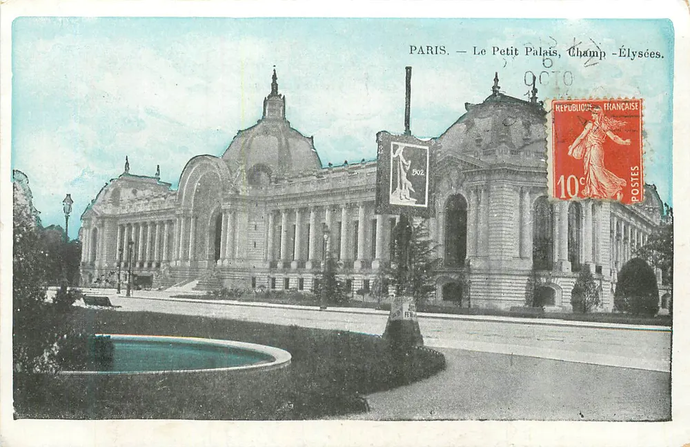 Paris — O Petit Palais, Champs-Élysées — editor Octo, n° 902 - Frente