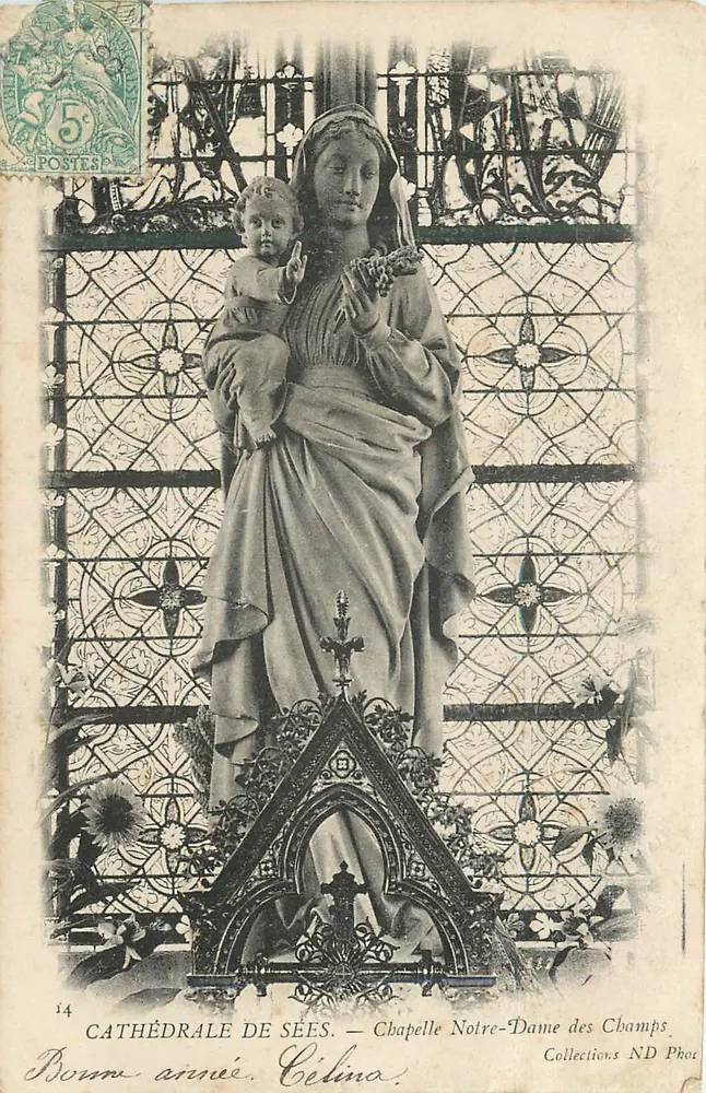 Kathedrale von Sées — Kapelle Notre-Dame des Champs — Célina - Vorderseite