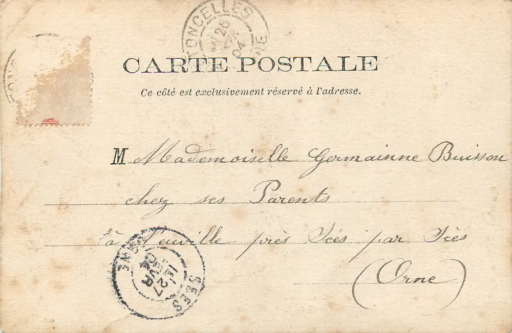 Le Mans — Catedral. Abside — J. Bouvenez, Le Mans, n°1 - Verso