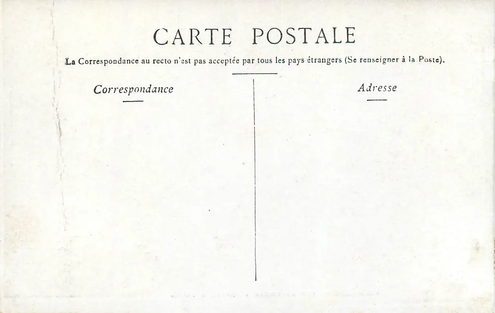 Versailles — AS COLUNAS (GRANDES EAUX) — Editor não visível - Verso