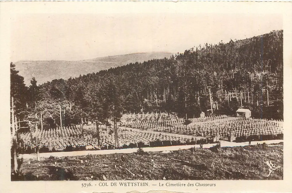 Col de Wettstein — Der Friedhof der Jäger - Vorderseite