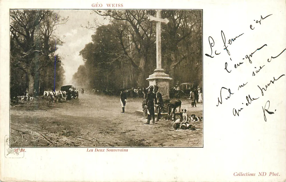 The Two Sovereigns — Géo Weiss — Collections ND Phot. - Front