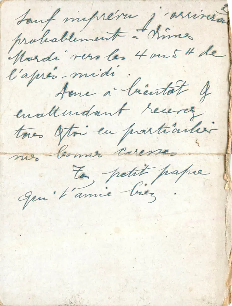 Fleurs de cerisier et de framboisier — décor floral avec motif central — éditeur non visible - Verso