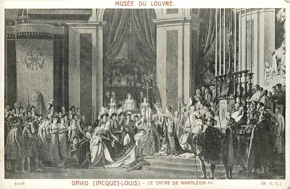 Le Sacre de Napoléon Ier — David (Jacques-Louis) — Musée du Louvre - Recto