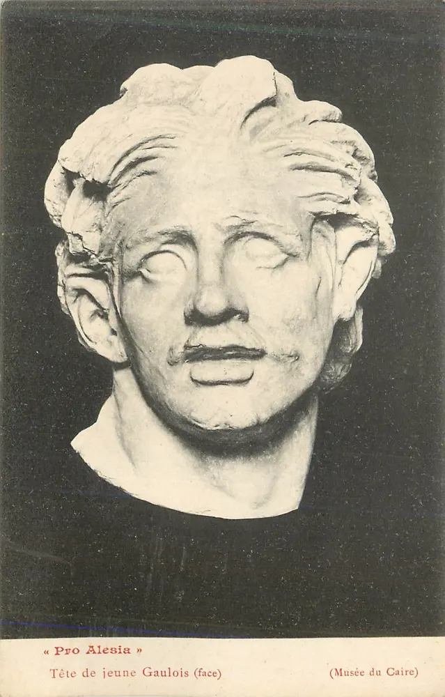 Kopf eines jungen Kelten (Vorderseite) — Museum von Kairo - Vorderseite