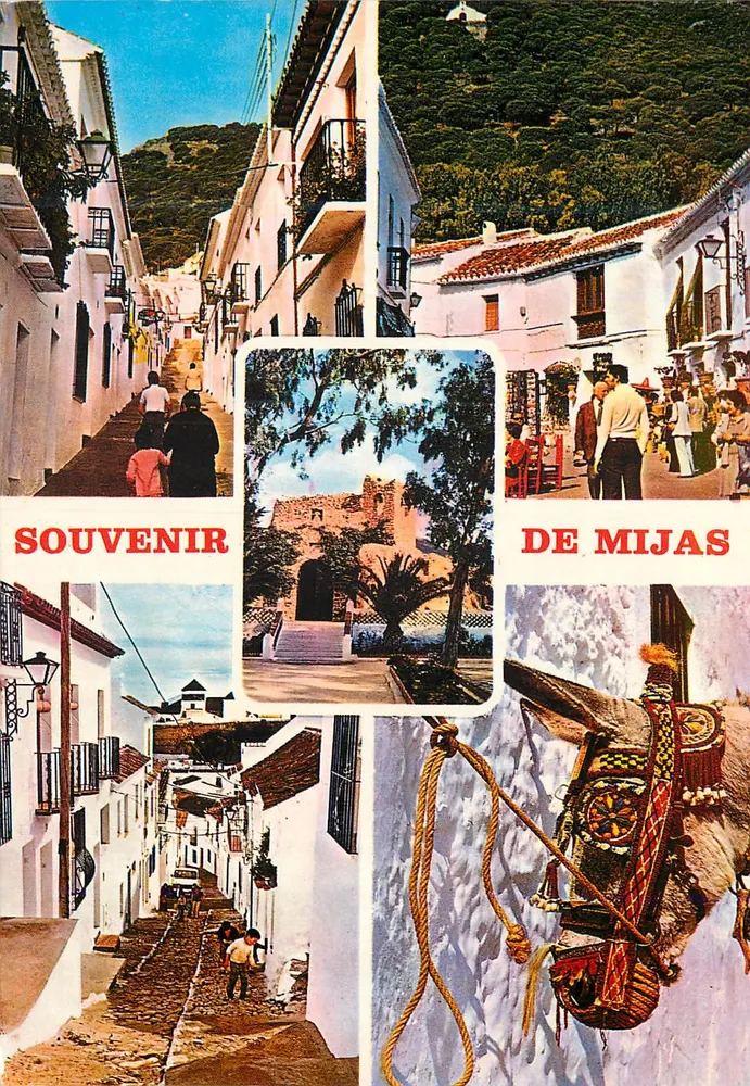 Mijas — Lembrança de Mijas — Edições Torremolinos - Frente