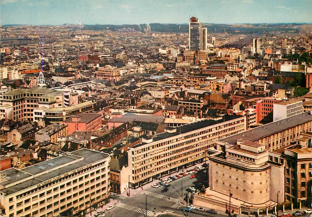 Bruxelas: Panorama — Impresso na Bélgica, n°65 - Frente