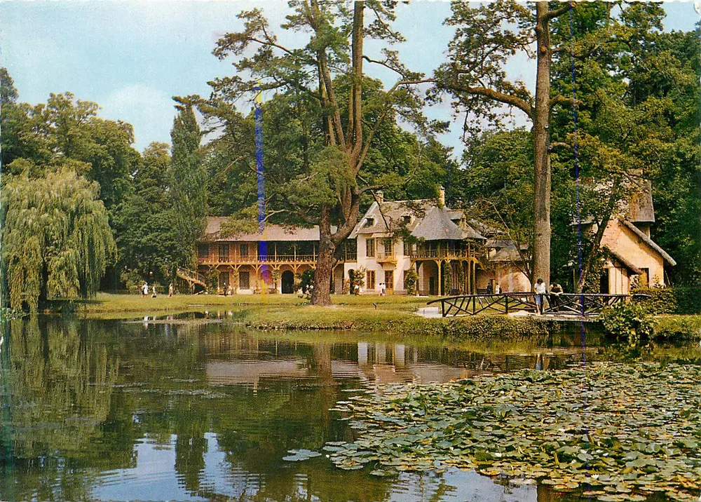 Versailles — Petit Trianon und der See — Collection Clouleuips Naturelles, n°106 - Vorderseite