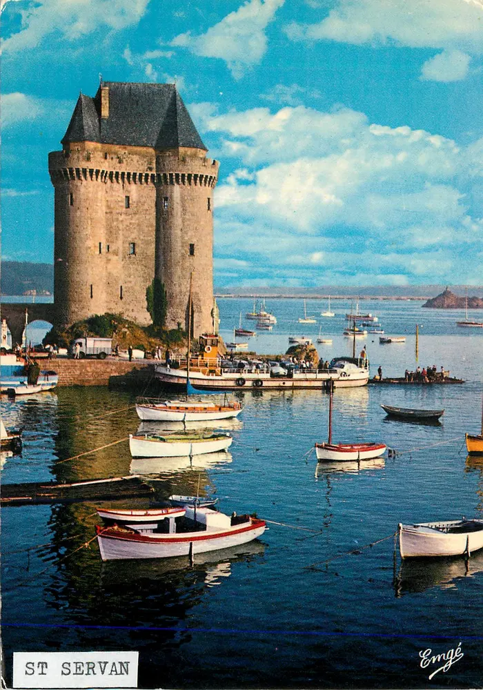 Saint-Servan — Die Tour Solidor — Verlag Emgé, Nr. 5479 - Vorderseite