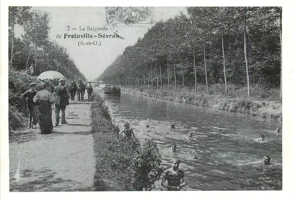 La Baïgnade de Freinville-Sévrain — Sèvran (S.-et-O.) — editor no identificado, n°7 - Anverso