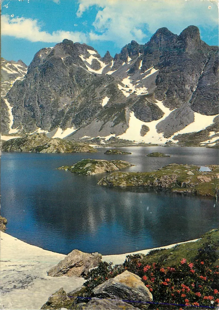 Les Lacs Robert — Massif de Belledonne — Chamrousse (38-Isère) — Éditions Gradel - Vorderseite