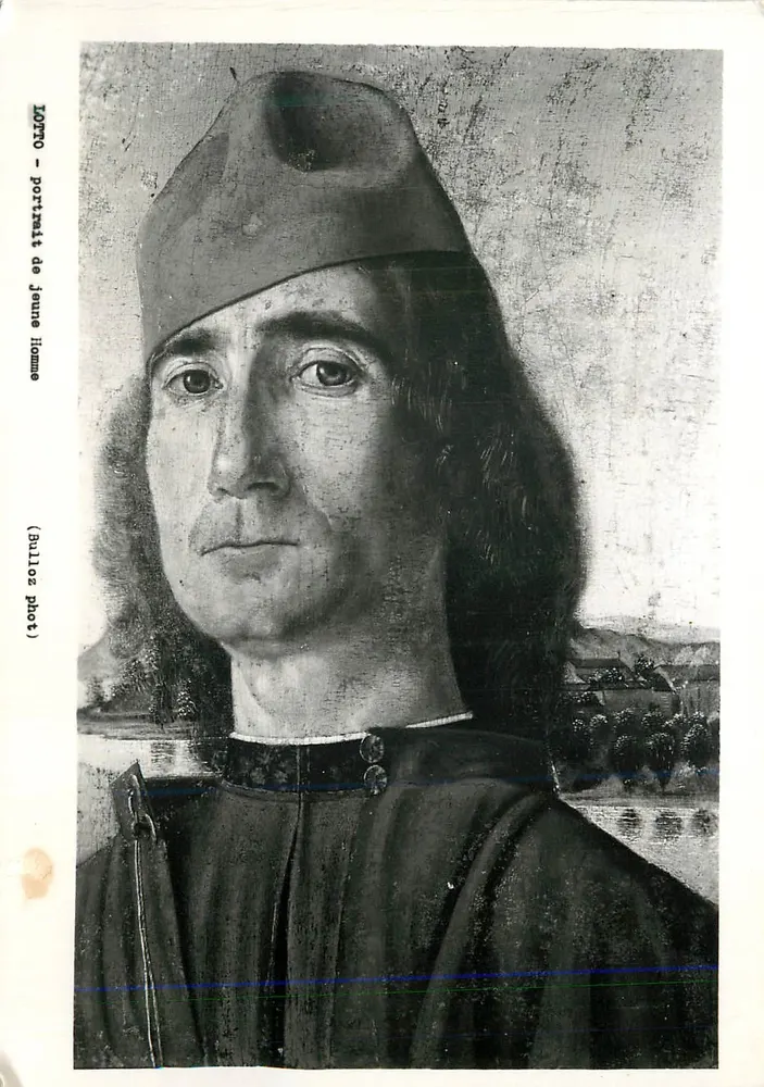 Retrato de Jeanne Hioame — Lotto — Bulloz phot - Frente