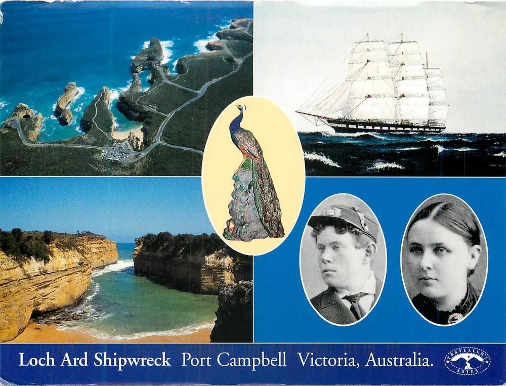 Schiffsunglück des Loch Ard — Port Campbell, Victoria, Australien — Travellers Notes - Vorderseite