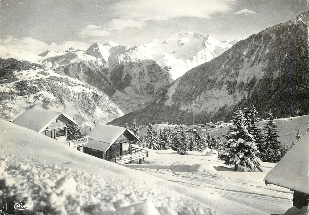 Morgnine — Vista de montanha nevada — Cinq, editor - Frente
