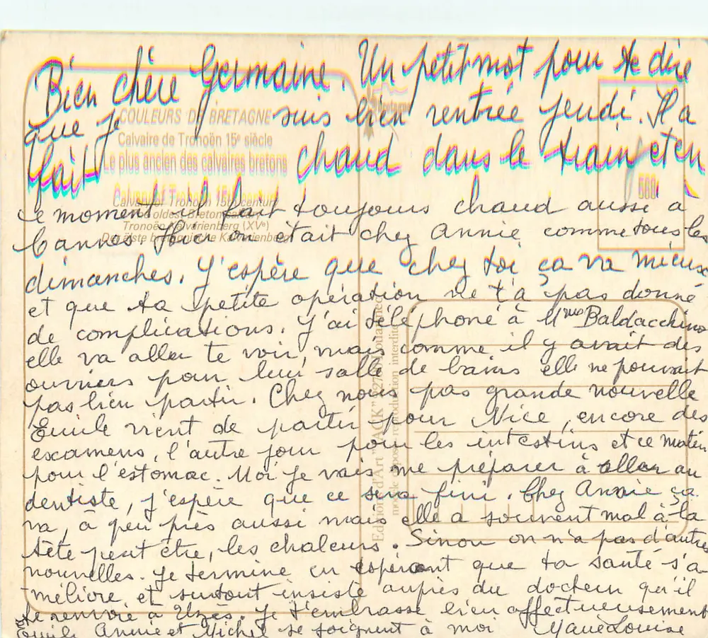 Calvário de Tronoën — 15º século — Jock - Verso